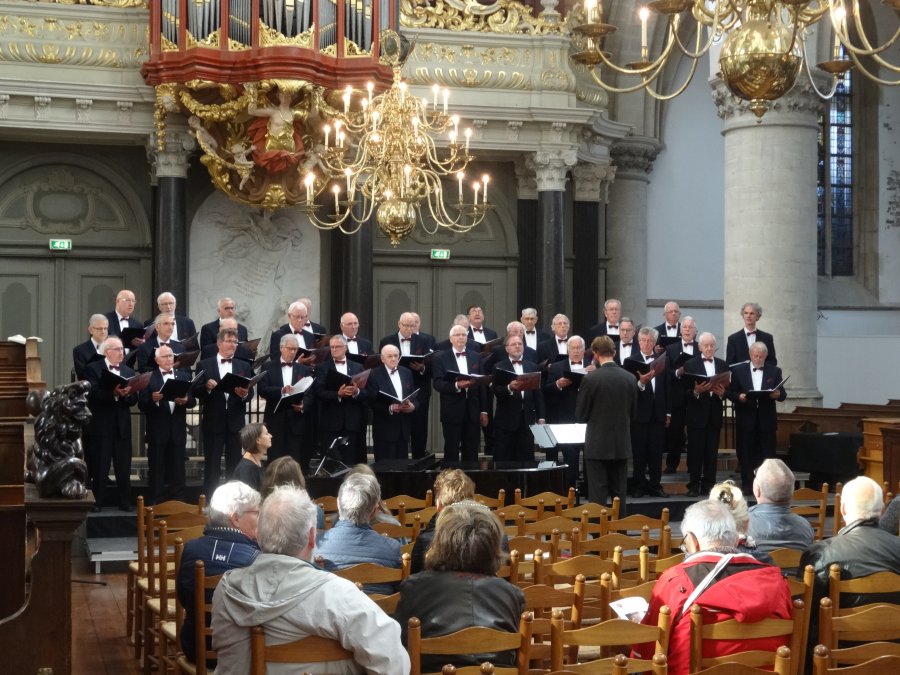 Optreden bij Holland  Mannenkoren Festival